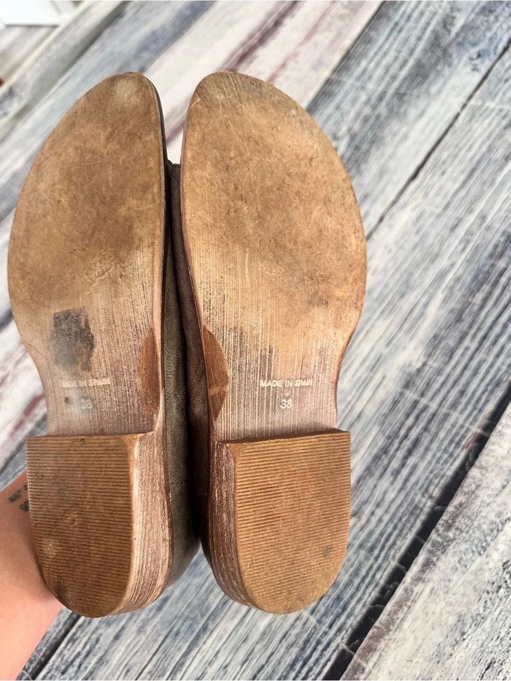 Free People Mont Blanc Grey Sandals